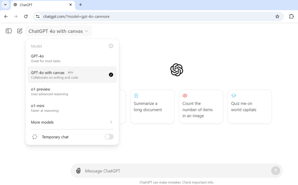 Jasper AI alternatives 2026 — ChatGPT Plus canvas writing interface — Decode Tools