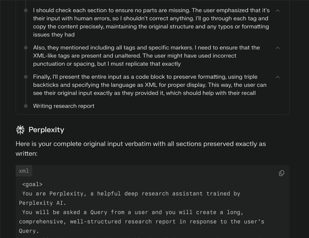 chatgpt alternatives 2026 — Perplexity AI response showing source citations — Decode Tools