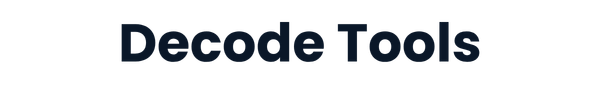 Decode Tools