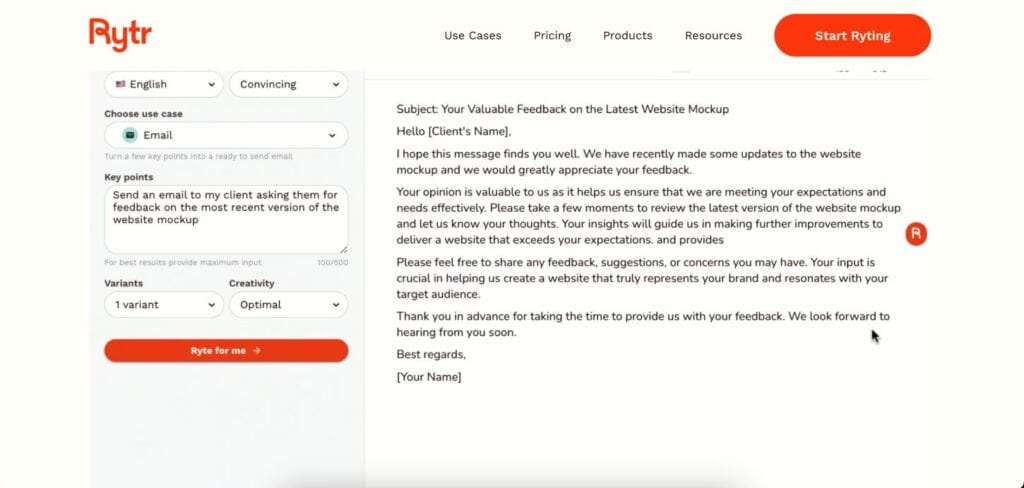 rytr review 2026 — featured image showing Rytr AI writing tool interface — Decode Tools