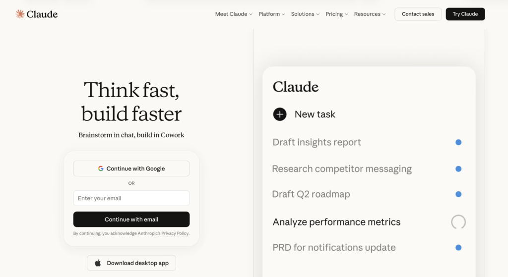 Claude AI homepage 2026 — Decode Tools review