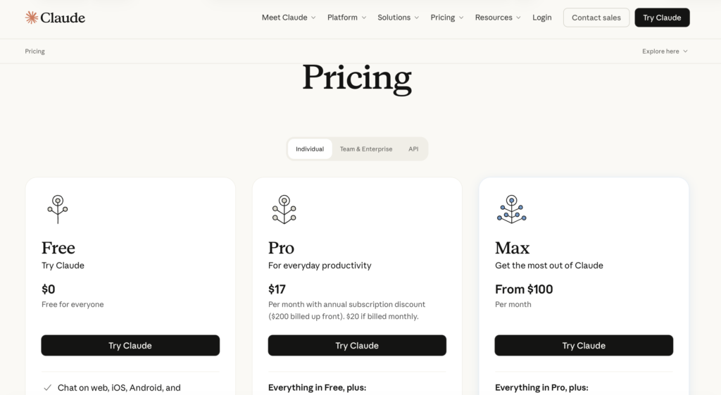 Claude AI pricing plans 2026 — Decode Tools review