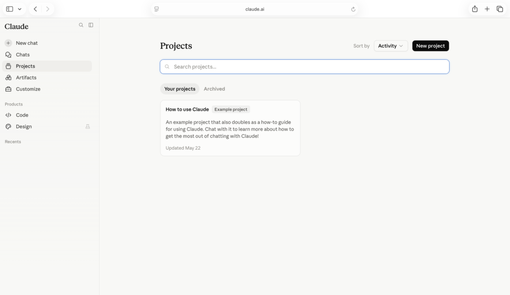 Claude AI Projects feature 2026 — Decode Tools review