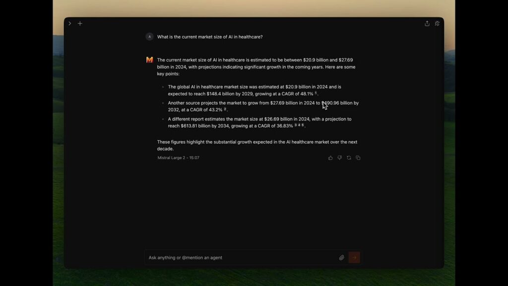 free chatgpt alternatives 2026 — Mistral Le Chat free interface showing European AI assistant — Decode Tools
