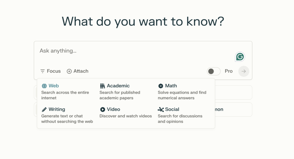 best ai tools for freelancers 2026 — Perplexity Pro interface showing cited research results for professional use — Decode Tools